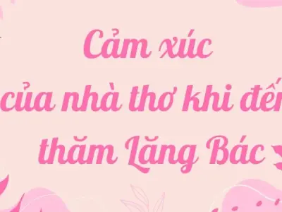 Văn mẫu lớp 9: Cảm xúc của nhà thơ khi đến thăm Lăng Bác chi tiết