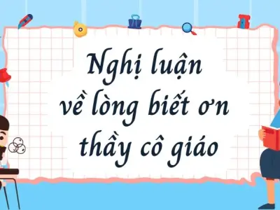 Tổng hợp Nghị luận về lòng biết ơn thầy cô giáo cô lớp 9 hay