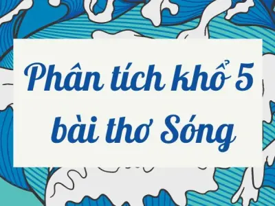Tổng hợp văn mẫu phân tích khổ 5 bài thơ Sóng của Xuân Quỳnh hay nhất