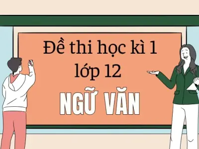Đề thi học kì 1 lớp 12 môn văn - Kết nối tri thức
