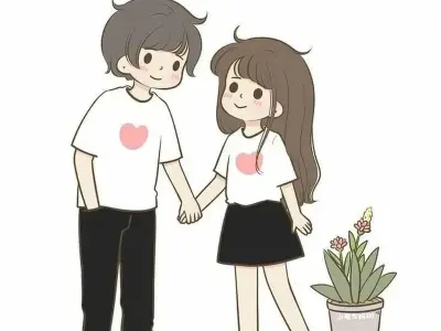 Bộ avatar tình yêu dễ thương, ngọt ngào cho cặp đôi