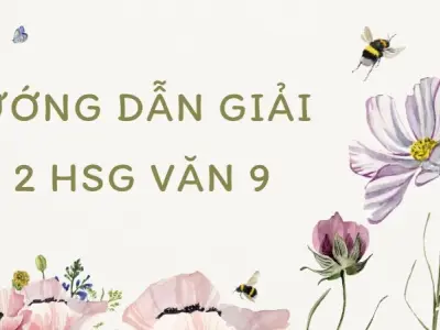 Hướng dẫn giải đề 2 HSG Văn 9 cực hay, điểm cao ngay