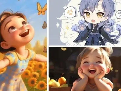 Tuyển chọn avatar cute chibi mang màu sắc tươi tắn rực rỡ