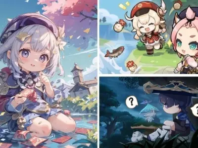 Những hình ảnh chibi Genshin Impact đáng yêu hết mức