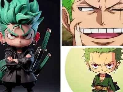 Những khoảnh khắc hài hước của chibi Zoro đáng yêu