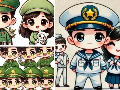Những bức ảnh chú bộ đội chibi nhỏ nhắn nhưng đầy khí chất
