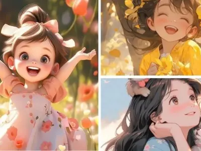 Ngắm nhìn cô gái chibi với biểu cảm ngộ nghĩnh dễ thương