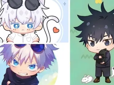 Bộ ảnh Gojo chibi ngập tràn nét dễ thương khó cưỡng