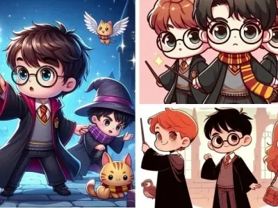 Những khoảnh khắc harry potter chibi khiến fan tan chảy