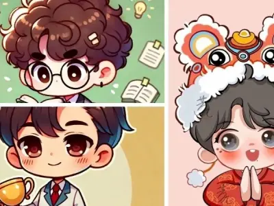 Khám phá loạt hình ảnh chibi nam cute phong cách độc đáo