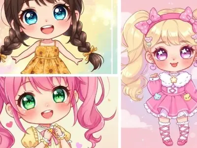 Chiêm ngưỡng loạt hình ảnh chibi nữ cute cực xinh xắn