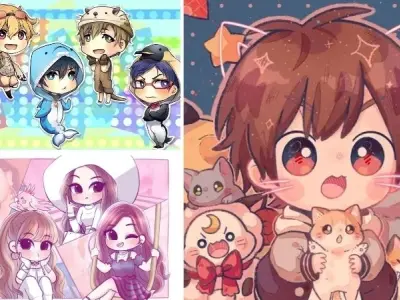Bộ sưu tập hình nền chibi cute siêu dễ thương đáng yêu