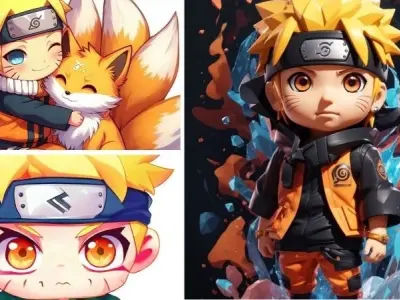 Ngắm nhìn naruto chibi với biểu cảm dễ thương bất ngờ