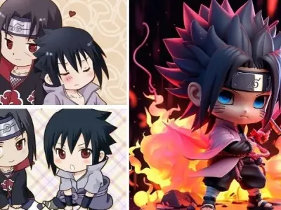 Bộ ảnh Sasuke chibi siêu cute khiến fan Naruto mê mẩn