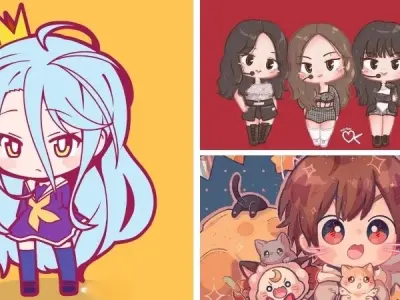 Hình nền chibi đáng yêu dành cho điện thoại cực hút mắt