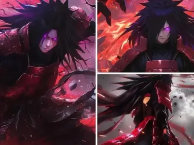 Madara hiện lên như chiến thần với sức mạnh và ý chí sắt đá