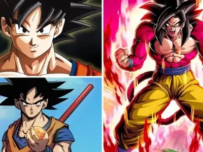 Songoku hiện lên mạnh mẽ và cảm xúc trong từng bức ảnh