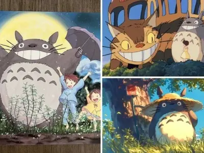 Tuyển tập ảnh Totoro ngộ nghĩnh đậm chất hoạt hình Ghibli