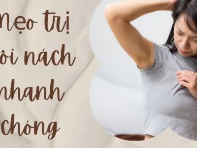 Mẹo trị hôi nách nhanh chóng chỉ với nguyên liệu sẵn có