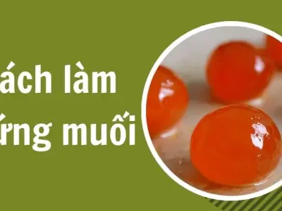 Cách làm trứng muối nhanh không cần nhiều nguyên liệu