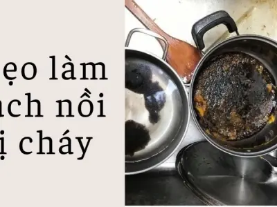 Mẹo làm sạch nồi bị cháy không cần hóa chất độc hại