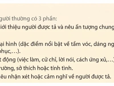 Bài văn mẫu tả người lớp 5 hay và đầy đủ nhất năm 2026
