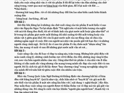 Cách viết kết bài nghị luận văn học ấn tượng và hiệu quả