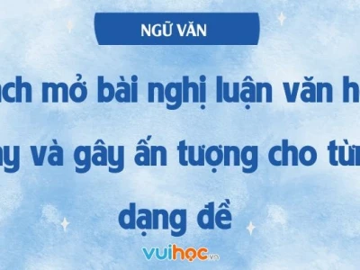 Hướng dẫn chi tiết cách mở bài chung cho nghị luận văn học lớp 9