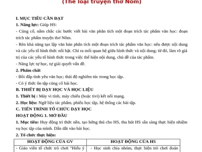 Hướng dẫn chi tiết phân tích truyện thơ đầy đủ và chuẩn xác