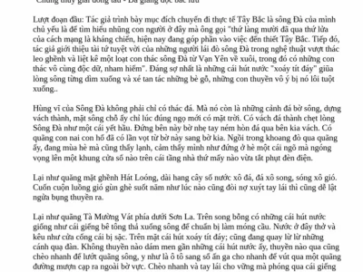 Hướng dẫn tải và phân tích tác phẩm người lái đò sông đà pdf chuẩn