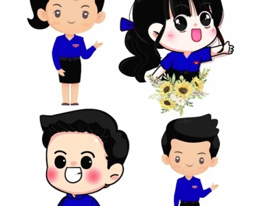 Khám Phá Kho Tàng Chibi Đoàn Thanh Niên Vector Sống Động