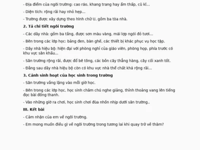 Mở bài Tả ngôi trường lớp 5: Nơi chắp cánh ước mơ
