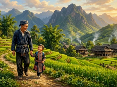 Phân tích bài thơ Nói với con: Hành trang tình yêu thương và lẽ sống