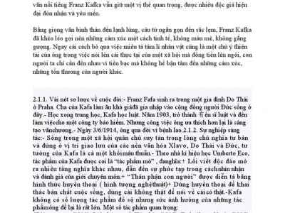 Phân tích chuyên sâu kiệt tác hóa thân của Franz Kafka