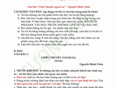 Phân tích sâu văn bản chiếc thuyền ngoài xa của Nguyễn Minh Châu