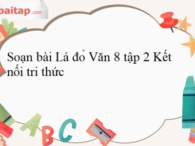 Soạn bài Lá Đỏ Ngữ văn 8 Kết nối tri thức chi tiết