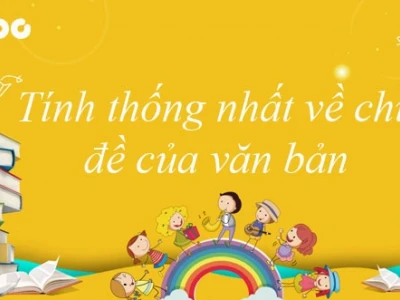 Soạn bài: Tính thống nhất về chủ đề của văn bản lớp 8