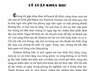 Tìm hiểu sơ lốc hôm cùng những câu chuyện suy luận kinh điển