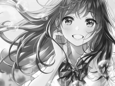 Tuyển Chọn Avatar Anime Nữ Đen Trắng: Nét Buồn Lặng Lẽ Cho Phong Cách Trầm Tính