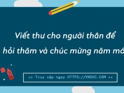 Văn mẫu viết thư chúc mừng năm mới ông bà đầy tình cảm 2026