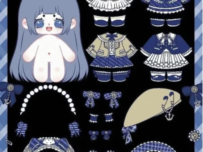 Vẽ Búp Bê Giấy Chibi: Hướng Dẫn Chi Tiết Từ A-Z