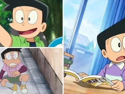 Khám phá bộ ảnh Suneo nổi bật giữa nhóm bạn Doraemon