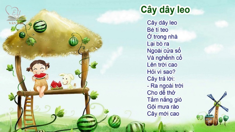 Bài thơ Cây dây leo