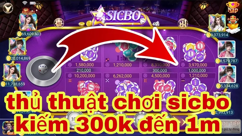 Chiến thuật chơi Sicbo giúp bạn dễ dàng giành chiến thắng