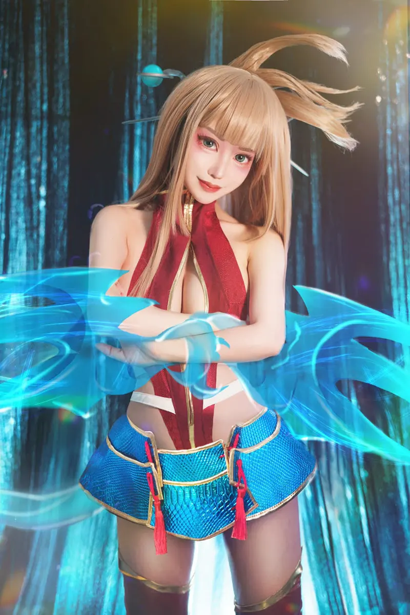 Hình ảnh gái xinh trong cosplay Aoi liên quân đầy mê hoặc