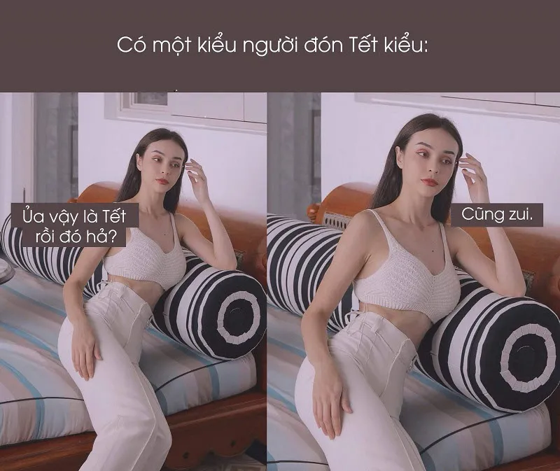 Meme chúc Tết là cách thú vị để gửi lời chúc đến bạn bè