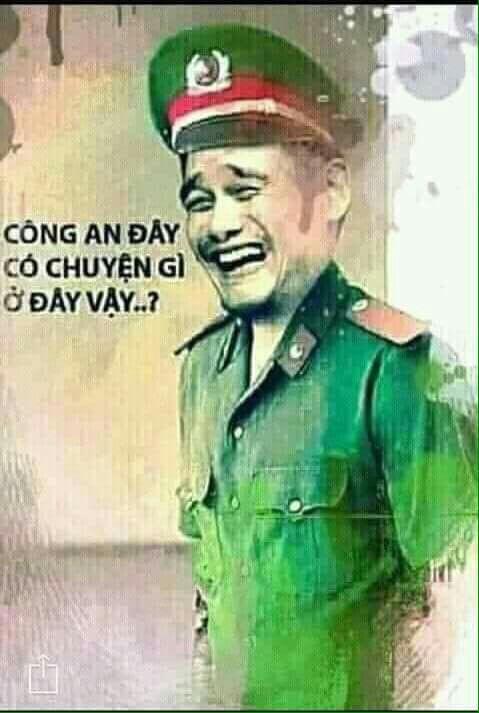 Meme chú công an ơi vui nhộn cho những ai yêu thích hài hước