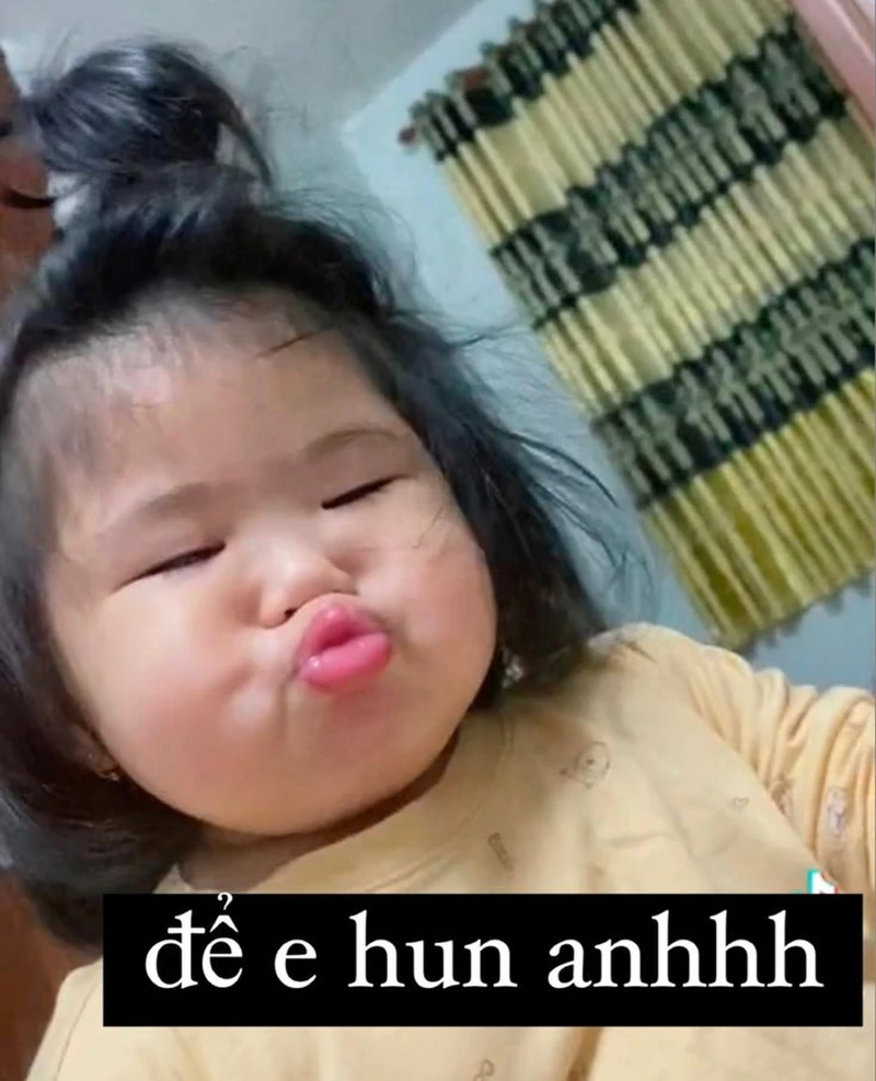 Meme anh da đen hôn dễ thương, đáng yêu không thể bỏ qua