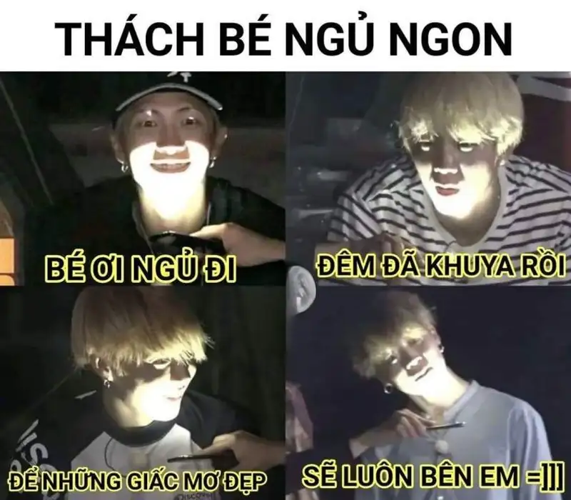 Buồn ngủ meme thể hiện cảm giác mệt mỏi sau một ngày