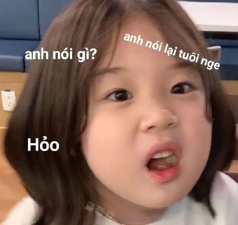 Ảnh meme cute em bé giúp bạn thư giãn và giải trí